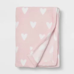 Toddler Bed Plush Blanket - Cloud Island™ Pink Heart 5 Toddler Bed Plush Blanket - Cloud Island™ Pink Heart -Cloud Island Store GUEST 4466e329 87cf 4b48 b43e 51d4923456c1
