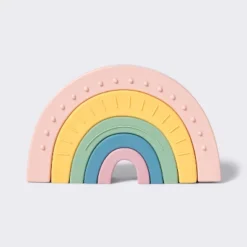Silicone Toy - Rainbow Stacker - Cloud Island™ 7 Silicone Toy - Rainbow Stacker - Cloud Island™ -Cloud Island Store GUEST 893674fe 4229 4ca5 af03 03365ee5dd77