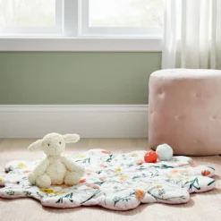 Floor Blanket And Playmat - Cloud Island™ Pink Flower