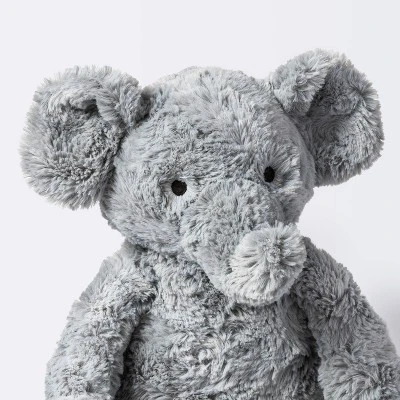 Elephant Plush Animal With Mini Plush - Gray - 2pk - Cloud Island™ 2 Elephant Plush Animal With Mini Plush - Gray - 2pk - Cloud Island™ - Image 2