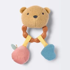 Handheld Plush Rattle Baby Toy - Bear - Cloud Island™ -Cloud Island Store GUEST 922de61b a422 4f4d ab17 114732e36077