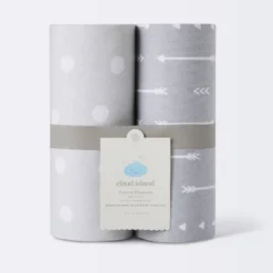 Flannel Swaddle Baby Blankets - Gray Arrows And Dots - 2pk - Cloud Island™ 5 Flannel Swaddle Baby Blankets - Gray Arrows And Dots - 2pk - Cloud Island™ -Cloud Island Store GUEST 9b6b1c43 3b3f 46ed ab75 85ac8db825d9