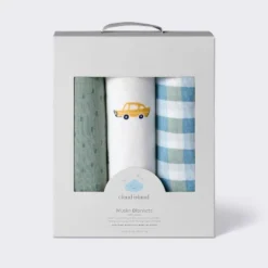 Muslin Swaddle Baby Blanket - Transportation - 3pk - Cloud Island™ 6 Muslin Swaddle Baby Blanket - Transportation - 3pk - Cloud Island™ -Cloud Island Store GUEST ad57871d 8708 48e1 81e0 f396becd09da