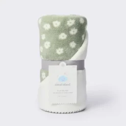 Plush Baby Blanket - Green Floral - Cloud Island™ 6 Plush Baby Blanket - Green Floral - Cloud Island™ -Cloud Island Store GUEST cbaceb43 112c 4c42 9e2f ca76f1af1601