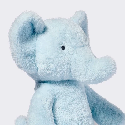 Elephant Plush Stuffed Animal - Blue - Cloud Island™ 2 Elephant Plush Stuffed Animal - Blue - Cloud Island™ - Image 2