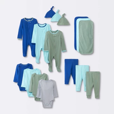 Baby Boys' Layette Gifting Bundle - Cloud Island™ Blue 5 Baby Boys' Layette Gifting Bundle - Cloud Island™ Blue - Image 5